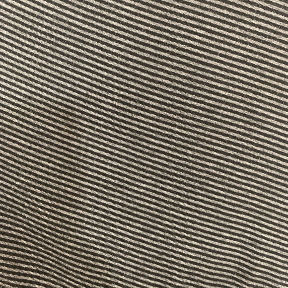 Summer And Sage Black And Gray Stripped Top - Picture 3 of 5